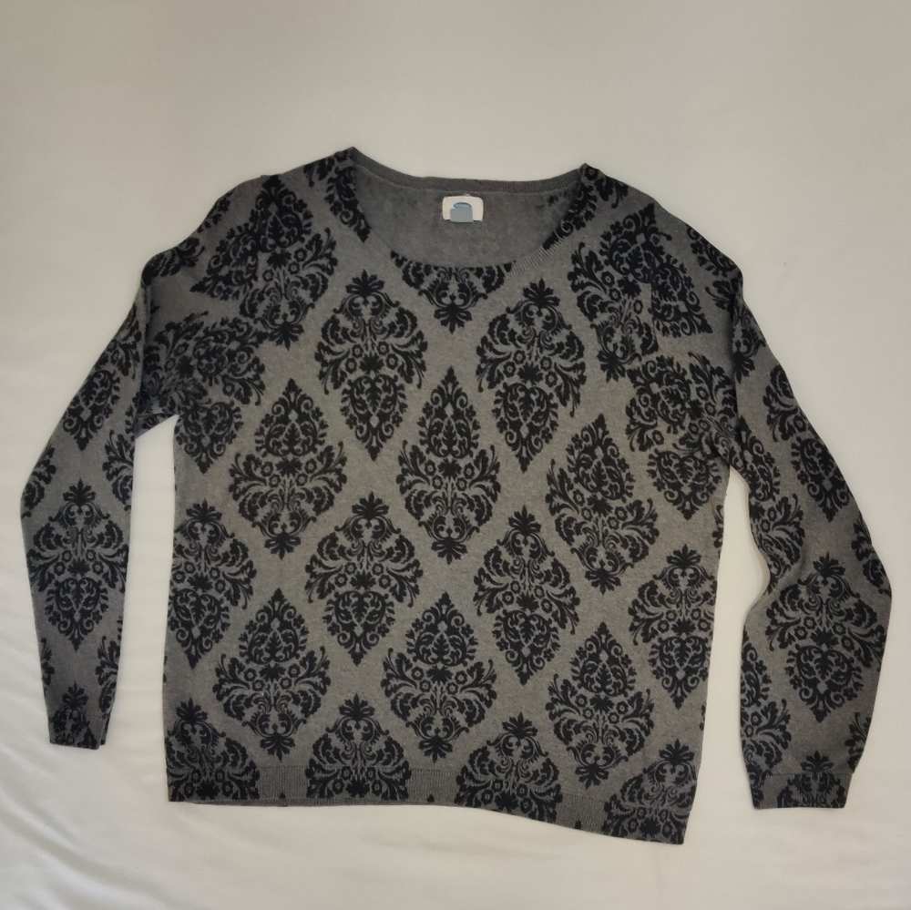 Old Navy Damask Sweater, Size XL